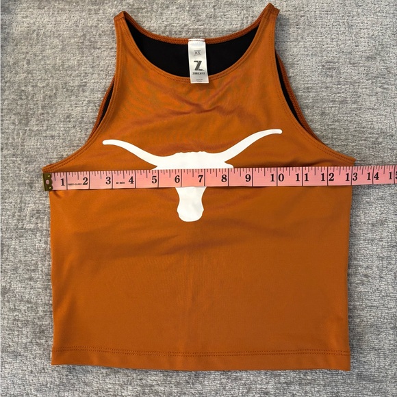 Women's Texas Longhorns Crop Tank Top - Picture 8 of 10